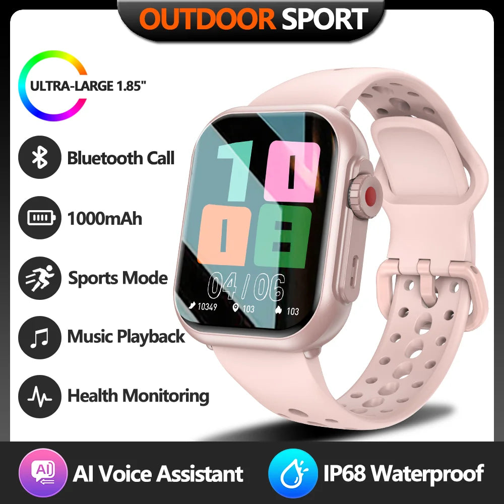 Montre Ultra 2 SE montre intelligente hommes femmes 1000mAh Bluetooth appel sport Fitness.