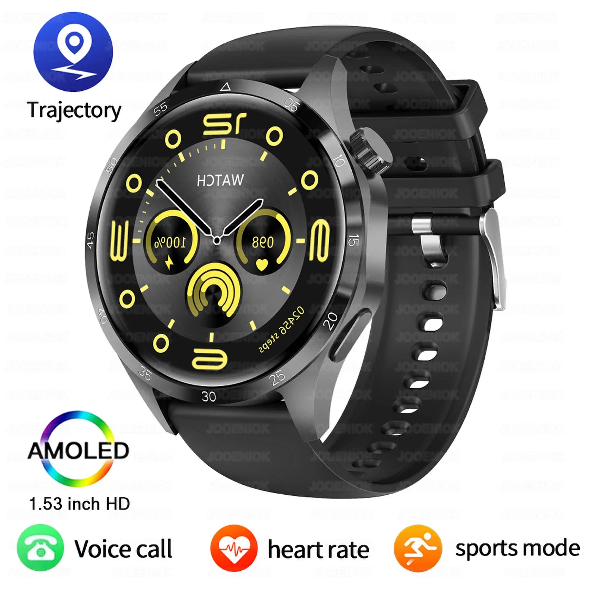 Nouvelle Montre Connectée de Suivi de Santé 2026 pour Hommes avec Suivi du Sommeil, Rappels, Surveillance de la Fréquence Cardiaque et Modes d'Exercice