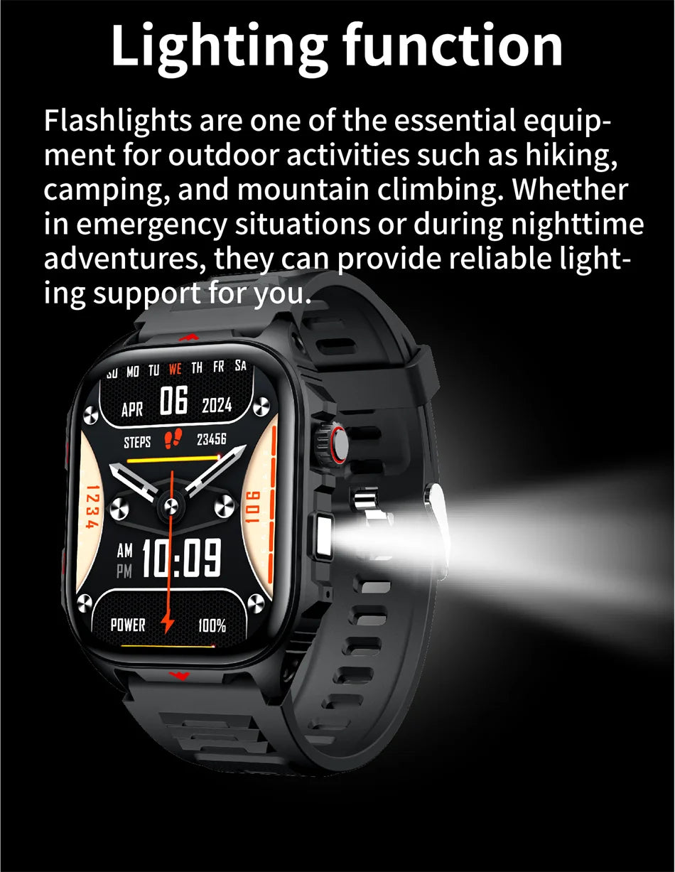 2025New GPS sport montre intelligente hommes 2.01 pouces 400 mAh batterie Fitness Tracker Bluetooth appel étanche nouvelle montre intelligente