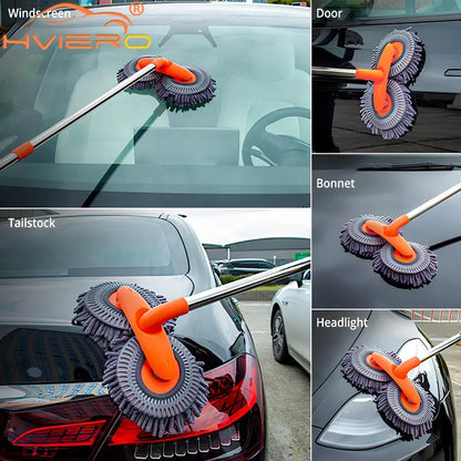 Kit polyvalent de nettoyage de voiture, 1 pièce, brosse en microfibre outils automobiles,maison, accessoires de nettoyage universels,