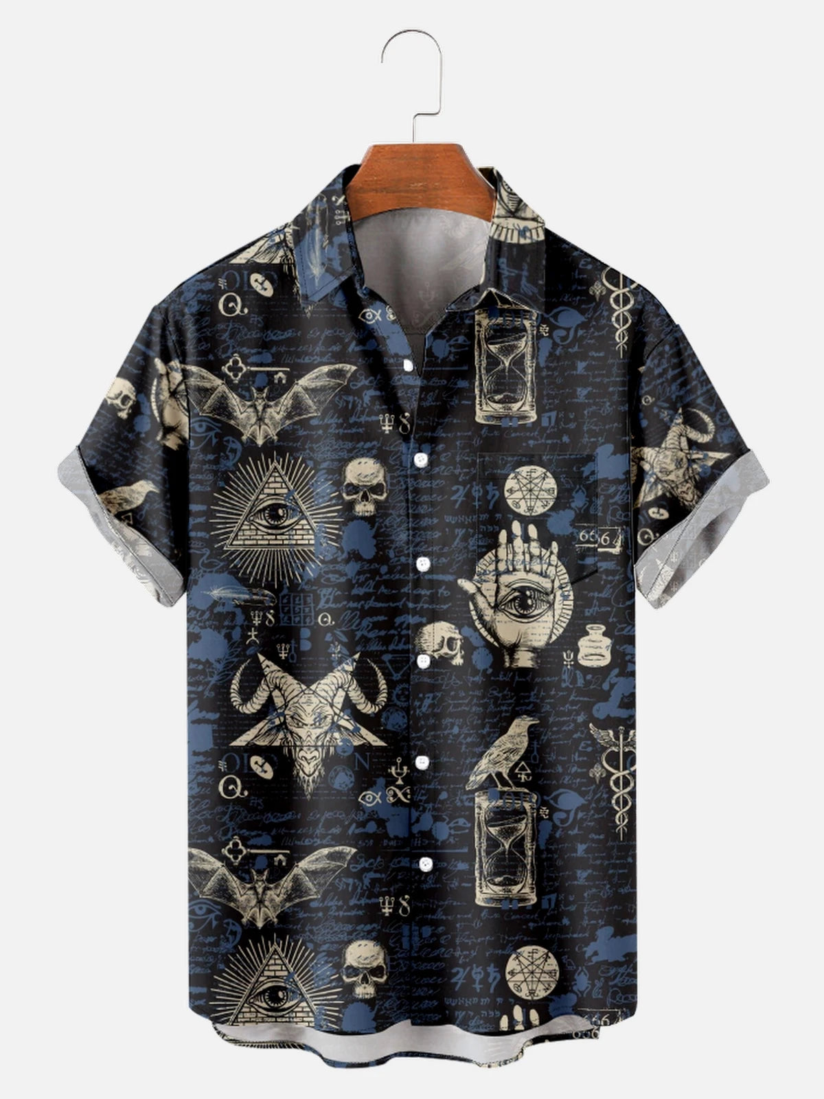 Chemises Hawaïennes  à Manches Courtes pour Homme. Plusieurs coloris disponible