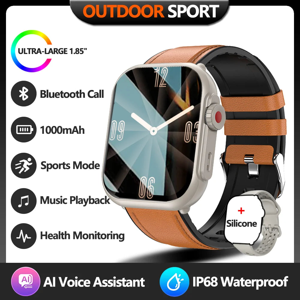 Montre Ultra 2 SE montre intelligente hommes femmes 1000mAh Bluetooth appel sport Fitness.