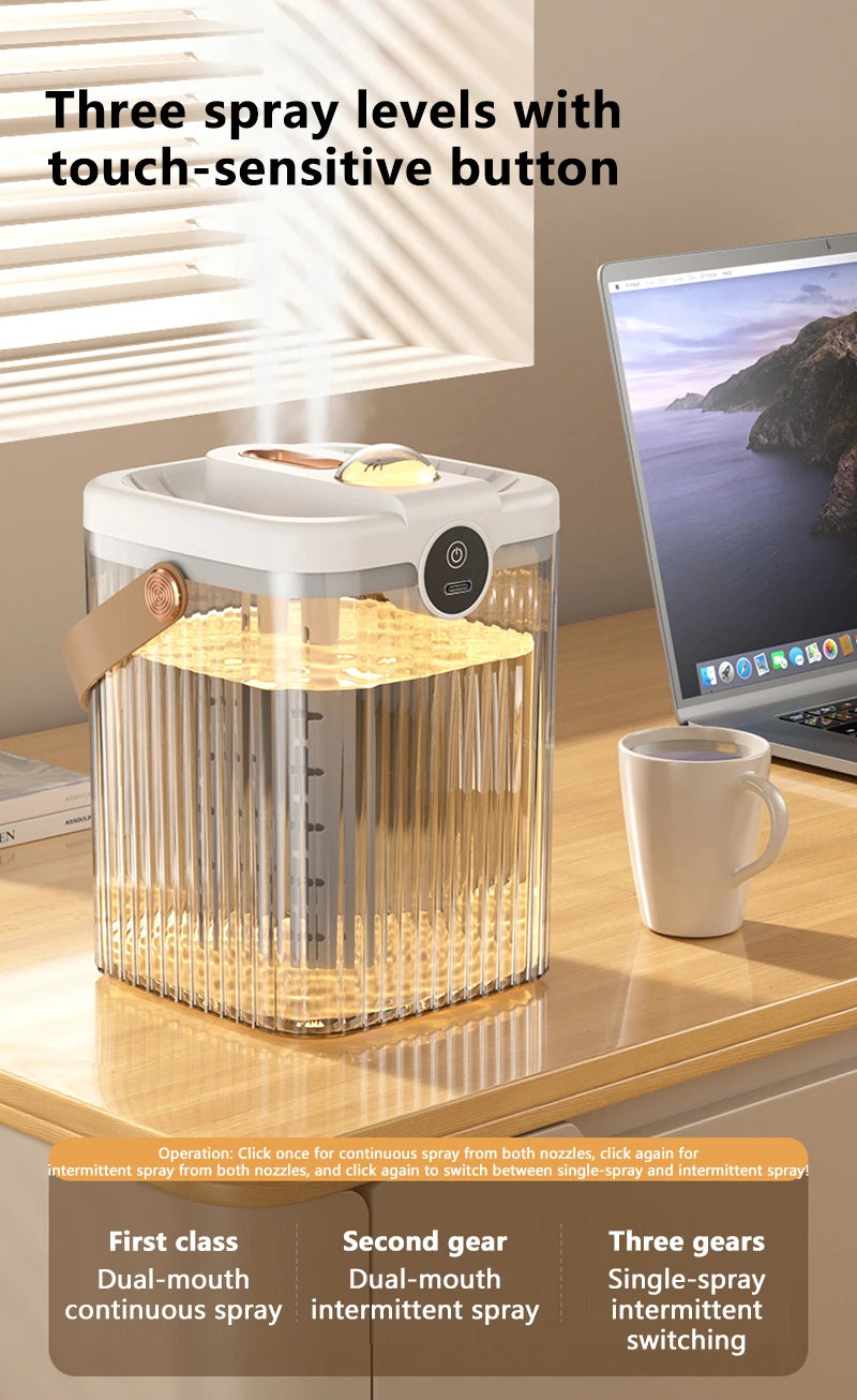 Nouveau Humidificateur USB 2026, Petit Humidificateur d'air Domestique, Humidificateur de Voiture