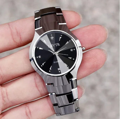 Montre Couple Quartz – Cadran Élégant | Coffret 2 pièces