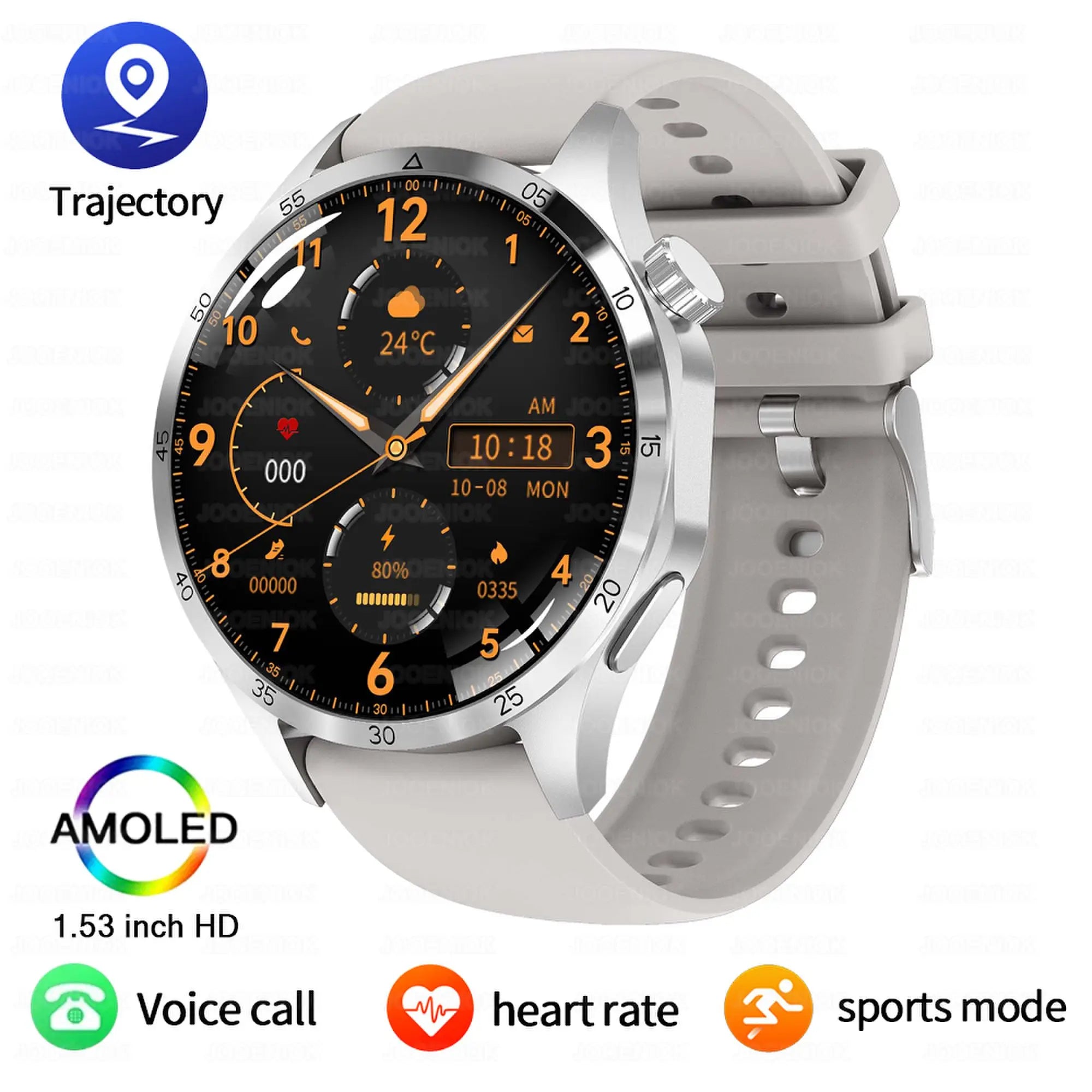 Nouvelle Montre Connectée de Suivi de Santé 2026 pour Hommes avec Suivi du Sommeil, Rappels, Surveillance de la Fréquence Cardiaque et Modes d'Exercice