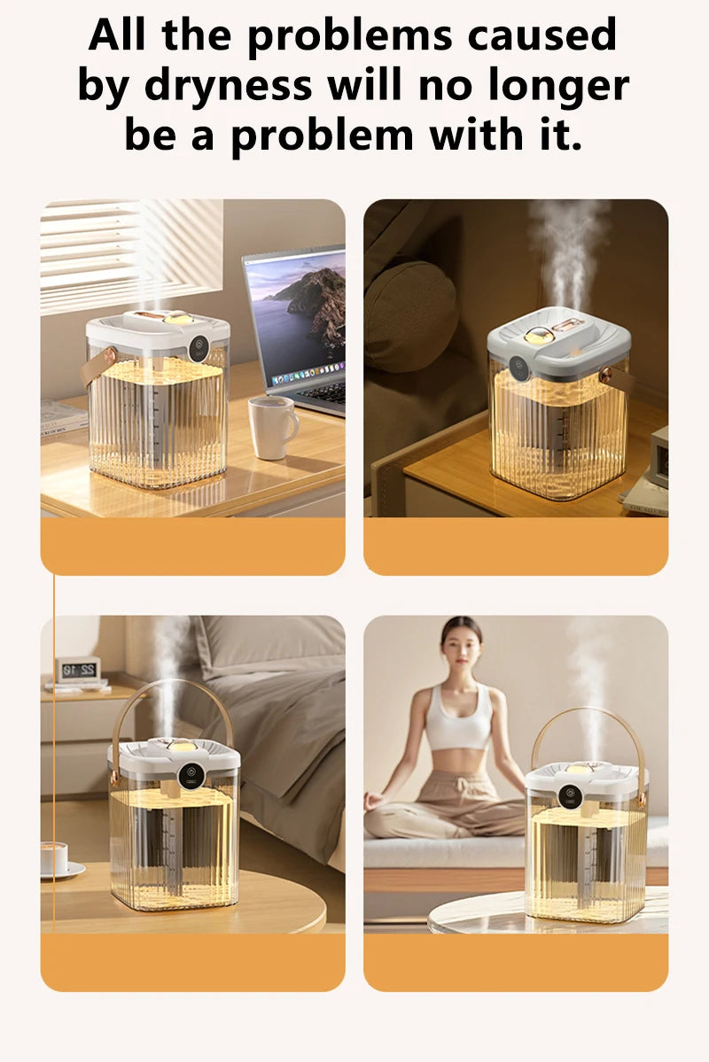 Nouveau Humidificateur USB 2026, Petit Humidificateur d'air Domestique, Humidificateur de Voiture