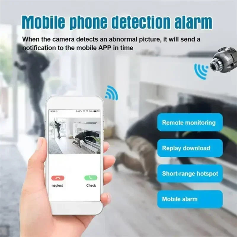 Mini caméra X5 1080P, vision nocturne claire, légère, portable, caméras de qualité supérieure, détection de mouvement, caméra de surveillance sans fil, nouveauté 2026