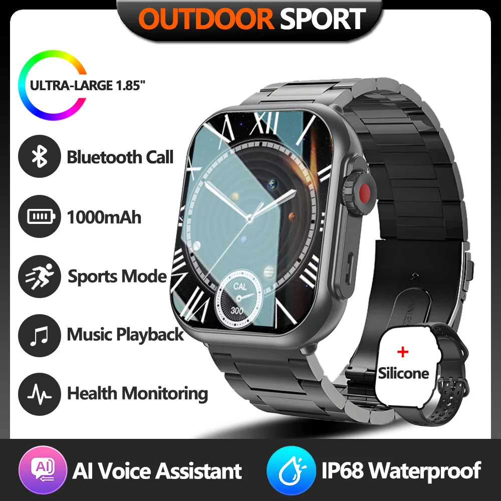 Montre Ultra 2 SE montre intelligente hommes femmes 1000mAh Bluetooth appel sport Fitness.