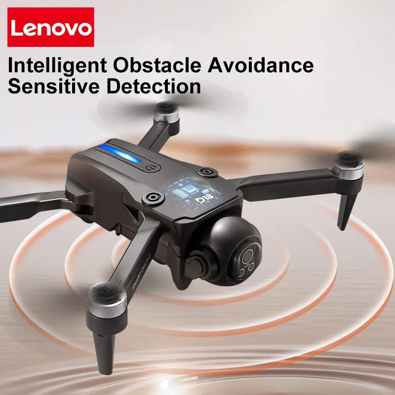 Lenovo D18 Drone 8K aérien HD double caméra intelligente évitement d'obstacles puissance sans brosse 5G WIFI écran télécommande GPS Drone
