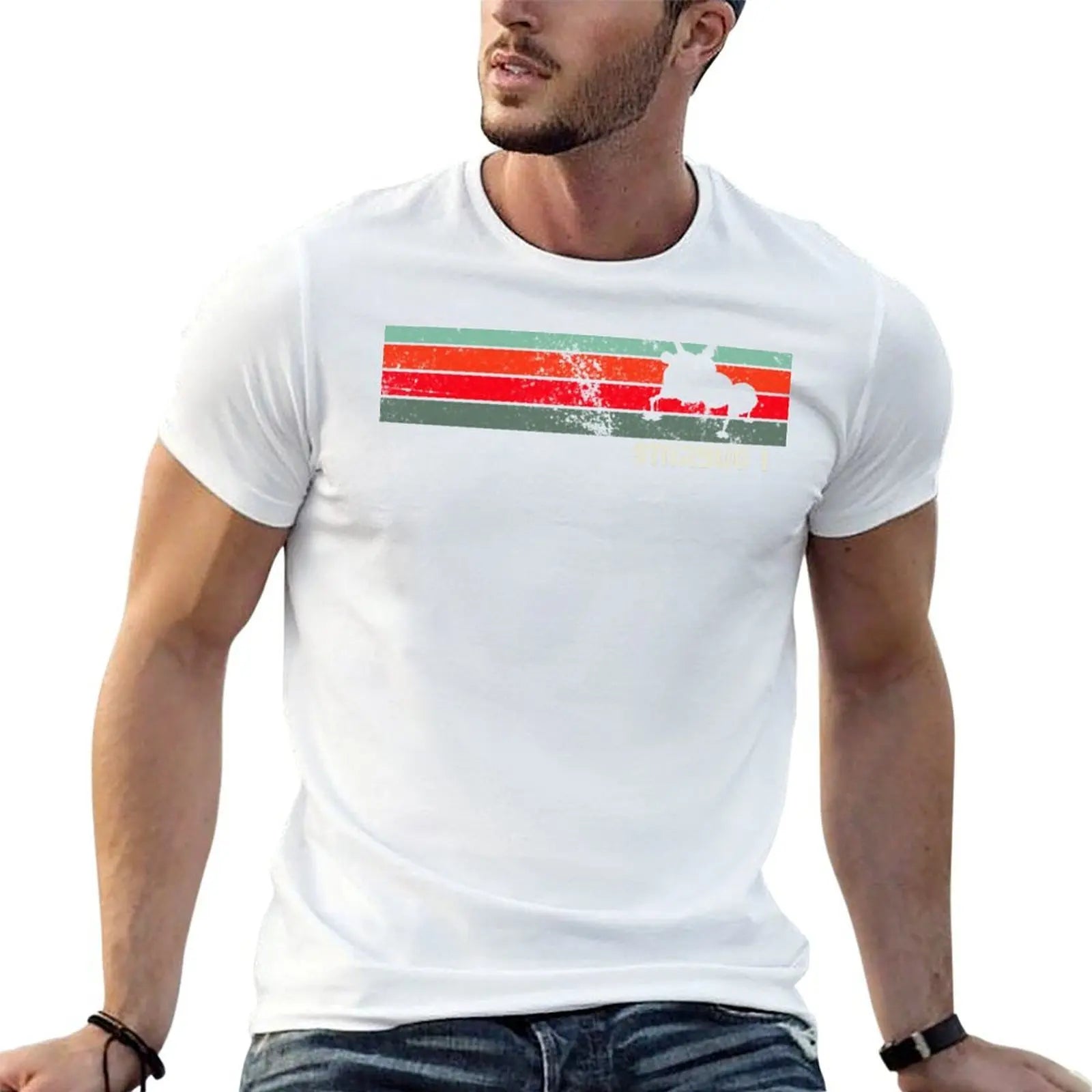 T-shirt Uni Décontracté Homme | Coton Léger Col Rond Manches Courtes