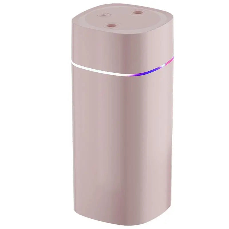 Humidificateur d'air Lenovo 600ML, double port de pulvérisation, humidificateur d'huiles essentielles, atomiseur silencieux, lumières colorées pour la maison et le bureau