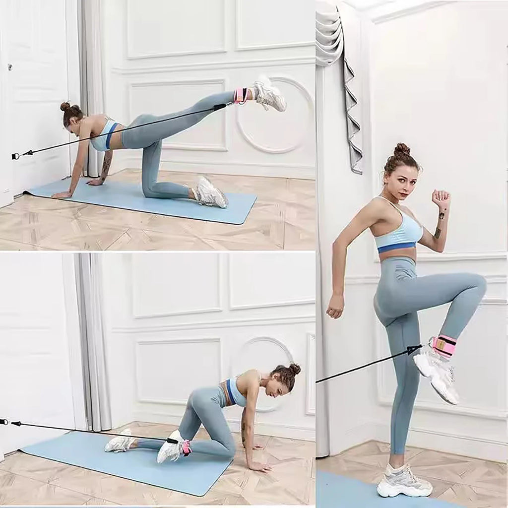 Sangles de cheville élastiques | Bandes de résistance Fitness