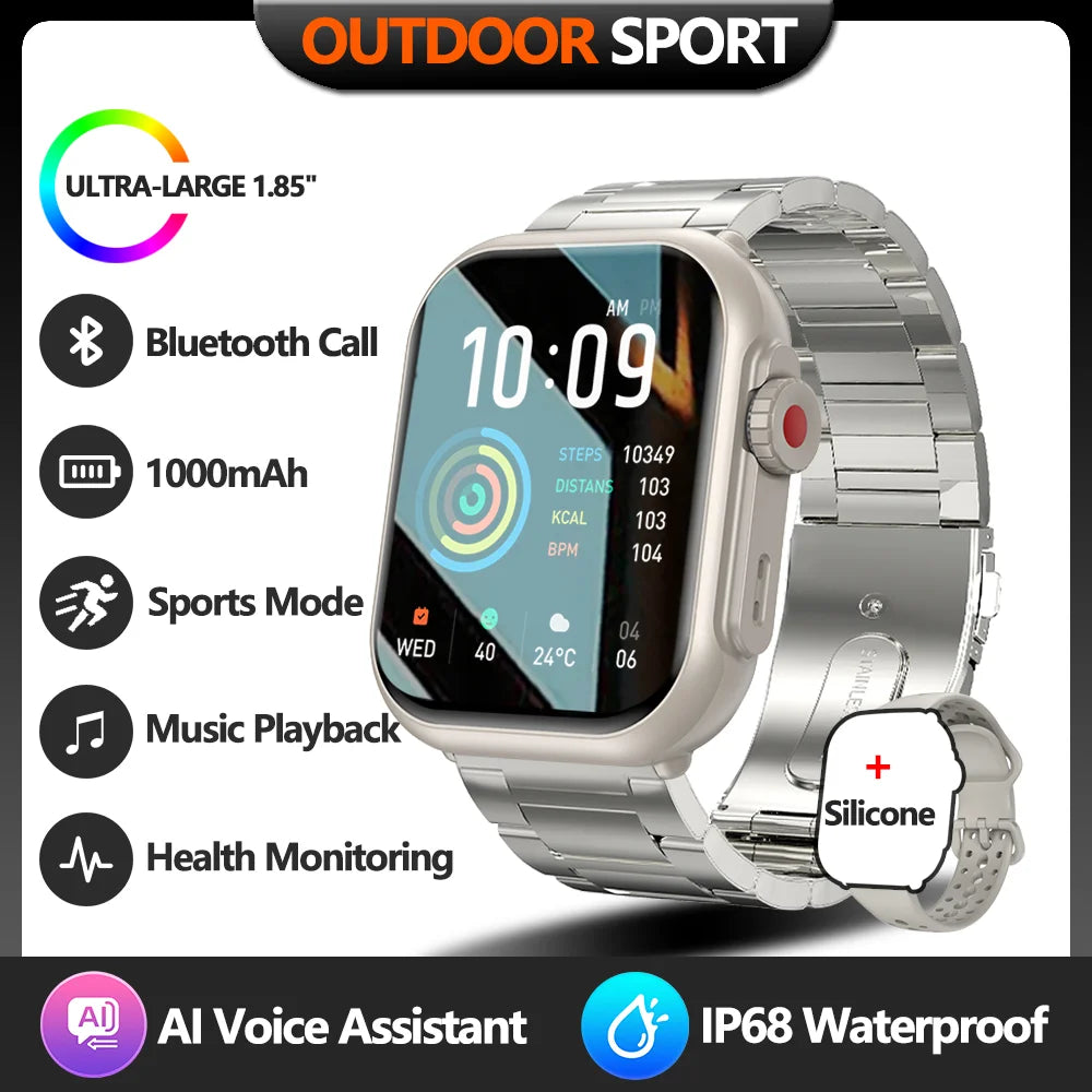Montre Ultra 2 SE montre intelligente hommes femmes 1000mAh Bluetooth appel sport Fitness.