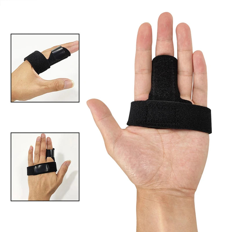 Attelle de Doigt Réglable — Entorse, Fracture, Doigt à Gâchette