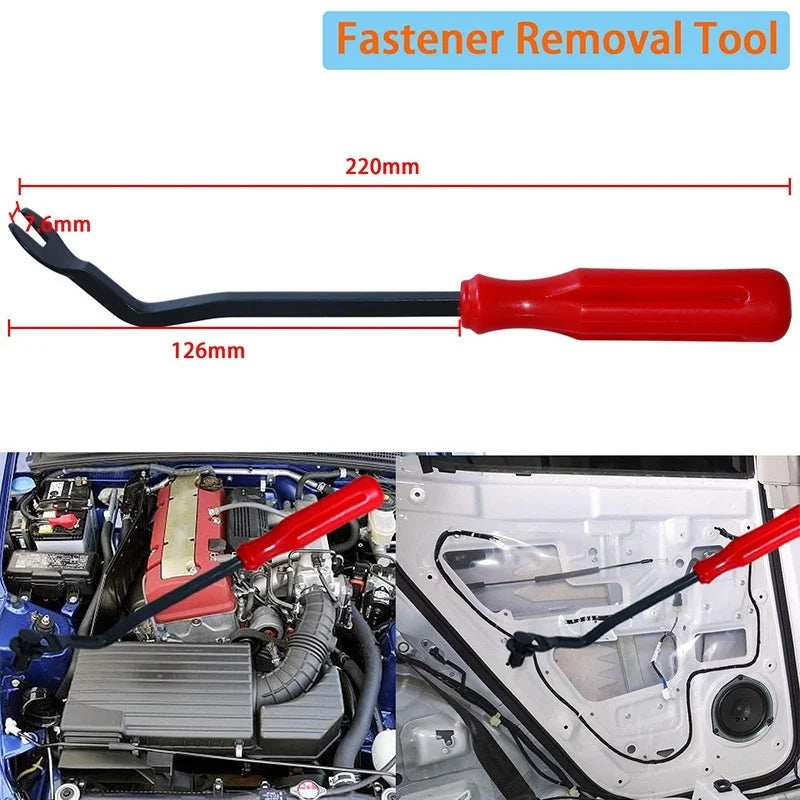 Clips de retenue en plastique pour voiture, goupille de poussée pour garde-boue Automobile, Rivet de panneau de garniture de porte, outil de fixation de taille mixte pour pare-chocs Automobile