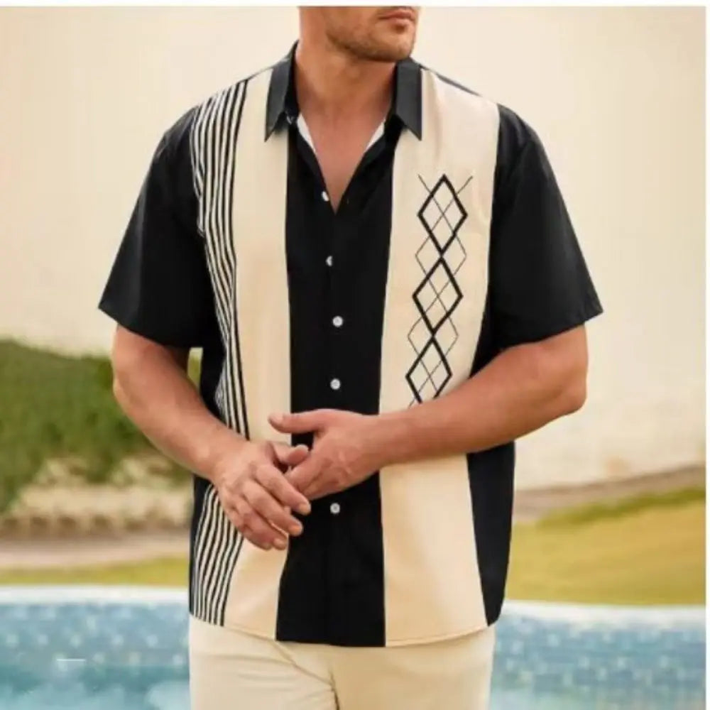 Nouvelles chemises manches courtes style hawaïen. Plusieurs coloris disponible.