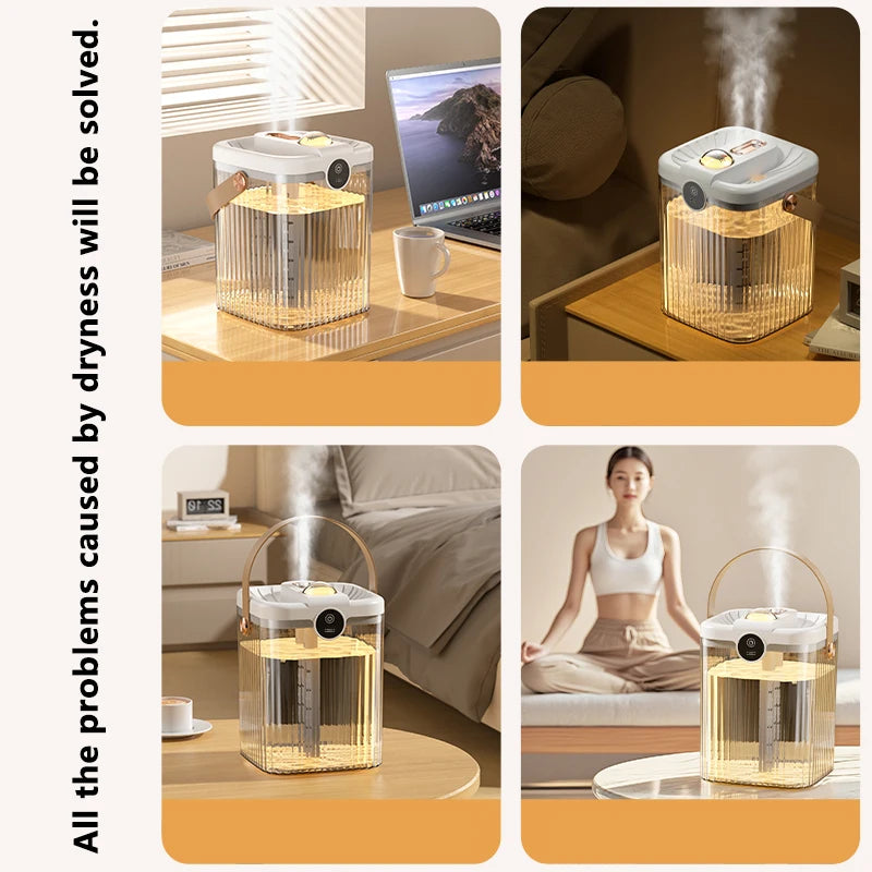 Nouveau Humidificateur USB 2026, Petit Humidificateur d'air Domestique, Humidificateur de Voiture