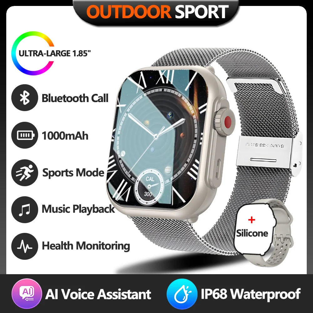 Montre Ultra 2 SE montre intelligente hommes femmes 1000mAh Bluetooth appel sport Fitness.