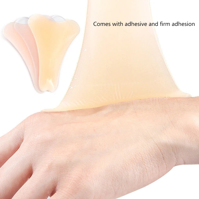 Coussinet en Silicone pour femmes, partie privée, Invisible, réutilisable, adhésif sans trace, Leggings, maillots de bain, Patch privé imperméable