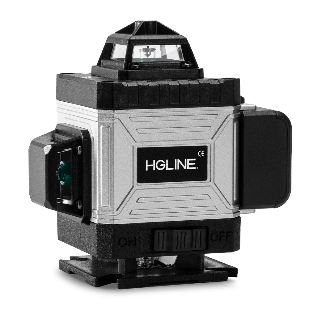 Niveau Laser 4D Professionnel HGLINE – 16 Lignes, Auto-nivellement 360°, Télécommande APP