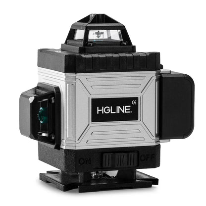Niveau Laser 4D Professionnel HGLINE – 16 Lignes, Auto-nivellement 360°, Télécommande APP