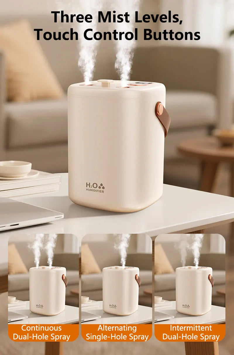 Humidificateur domestique grande capacité, silencieux, pour bureau etc.